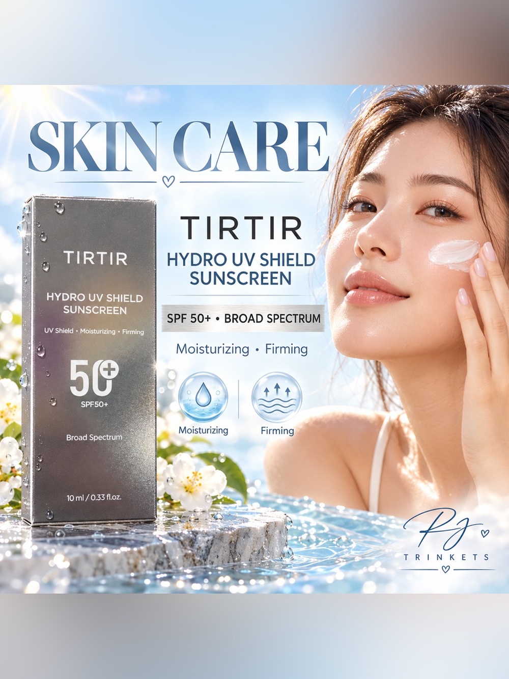 Hydro UV Shield Sunscreen SPF 50+ — White